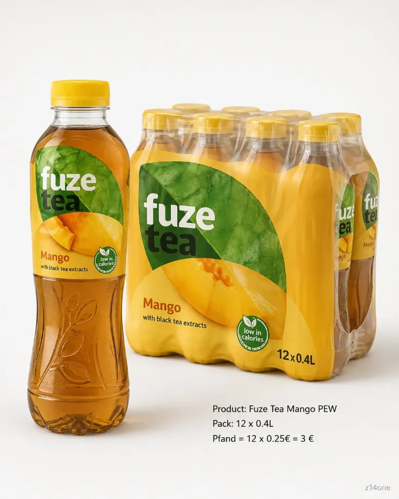 Fuze Tea Mango   PEW ( 12 x 0,4 L )