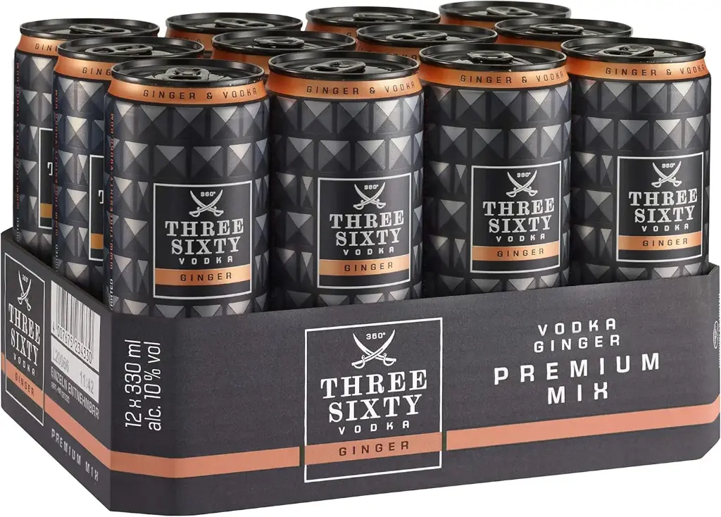 Three Sixty Ginger  DOSE ( 12 x 0,33 L )