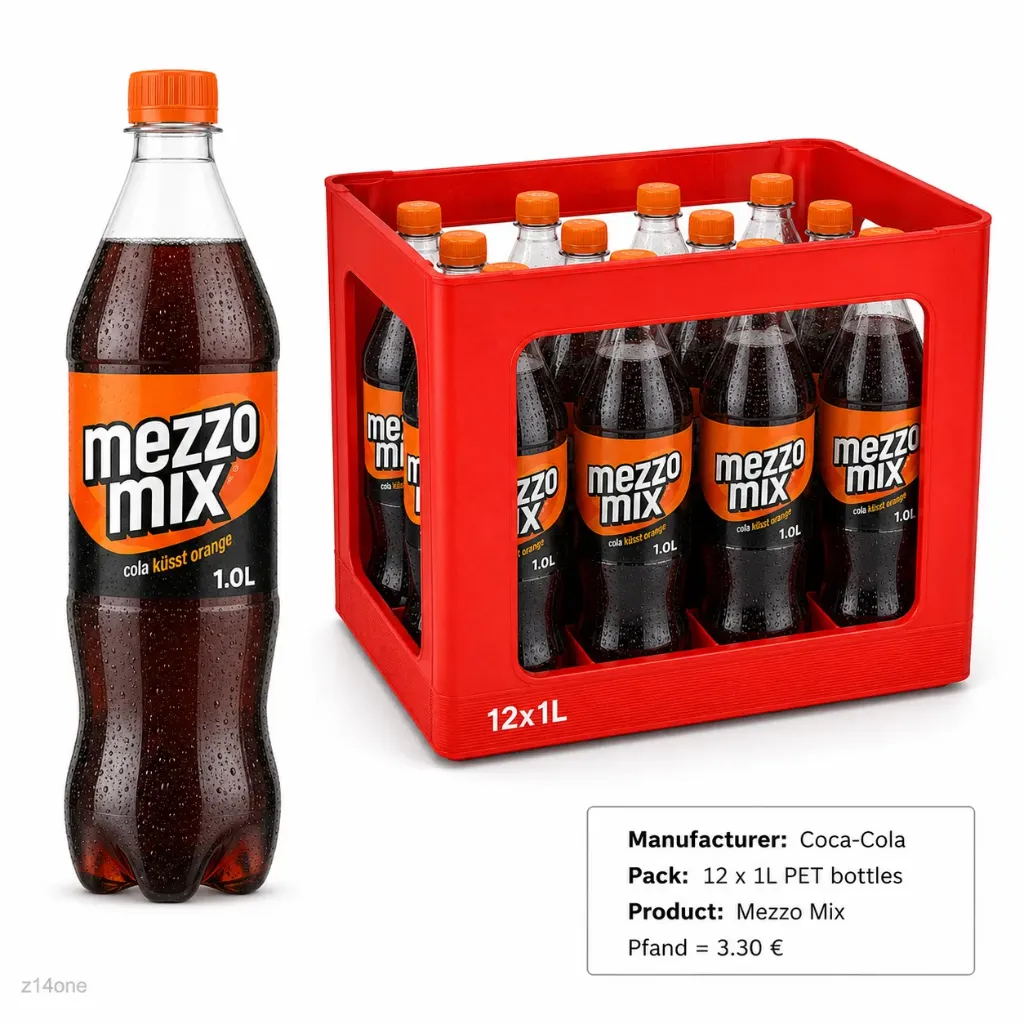 Mezzo Mix  PET ( 12 x 1 L )