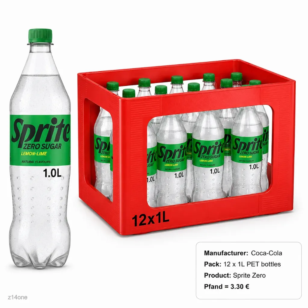 Sprite Zero  PET ( 12 x 1 L )