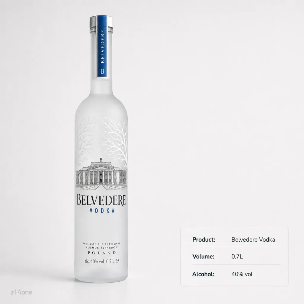 [04-0062] Belvedere Vodka 40% Vol. 0.7 L