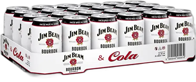 Jim Beam&Cola  DOSE ( 24 x 0,33 L )