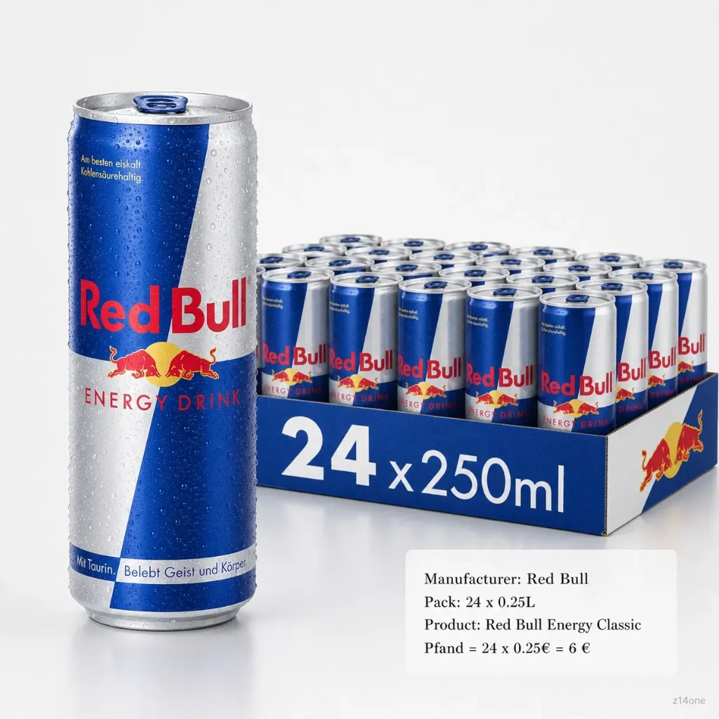 Red Bull Energy Classic DOSE ( 24 x 0.25L )